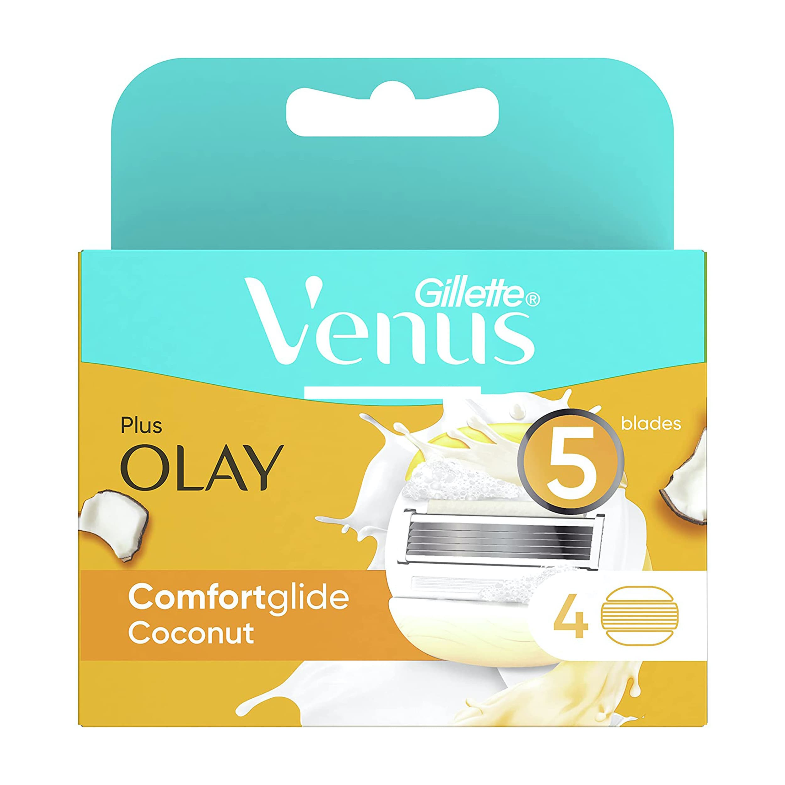 تیغ یدک ژیلت مدل venus Olay Comfortglide بسته ‏4 عددی — تصویر ۹