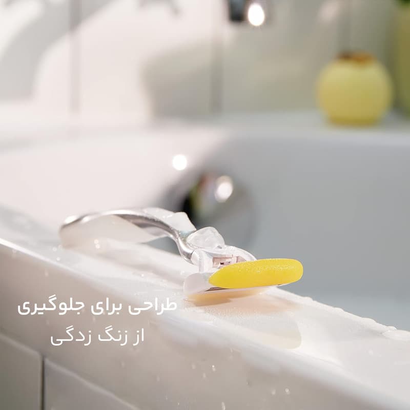 تیغ یدک ژیلت مدل venus Olay Comfortglide بسته ‏4 عددی — تصویر ۷