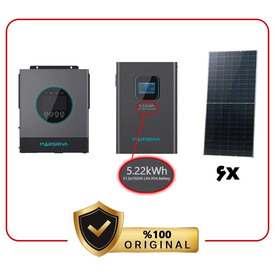 پکیج برق خورشیدی اقتصادی
