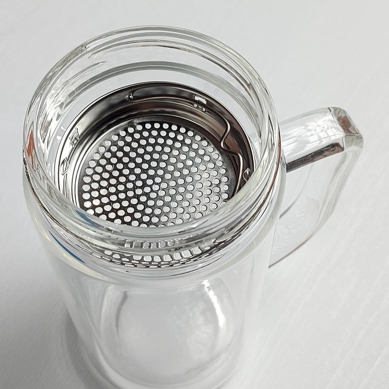 لیوان دمنوش دوجداره پیرکس HAERS LBL-400B-46 — تصویر ۶