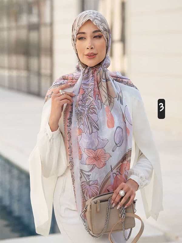روسری نخ یونیک کد ۱۰۰۳ — تصویر ۴