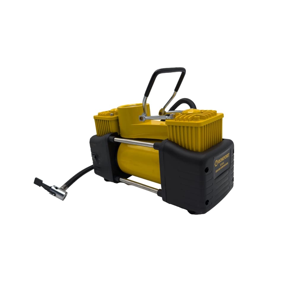 کمپرسور باد خودرو دو سیلندر راکفورت مدل RF3009