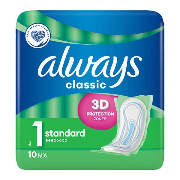 نوار بهداشتی الویز مدل Classic بسته 10 عددی