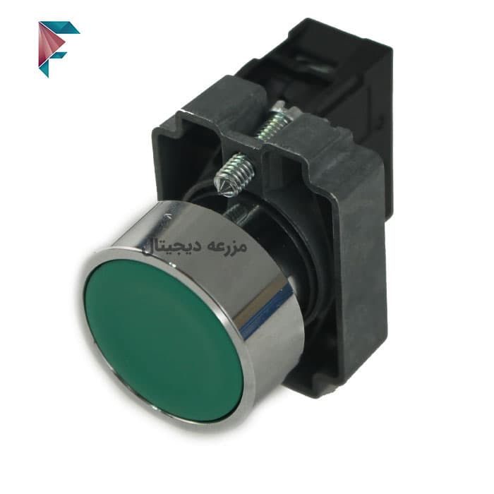 شستی استارت فلزی ضد آب IP65 | سبز | LA167-XB2-BA31