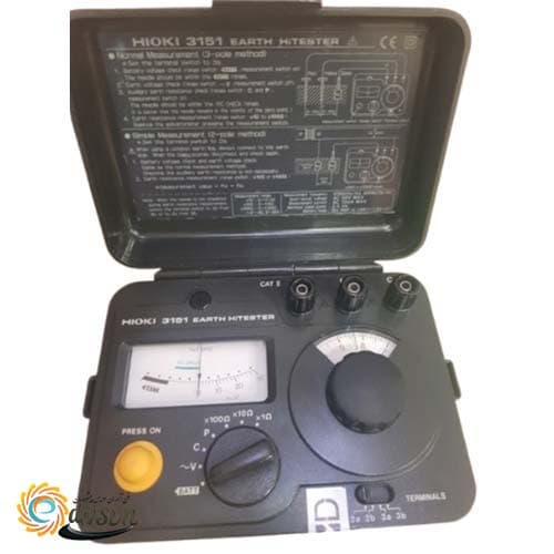 ارت سنج ( ارت تستر ) هیوکی ۳ سیمه HIOKI 3151 ساخت ژاپن