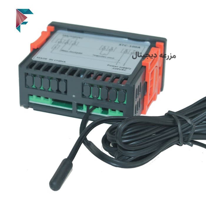 ترموستات stc100 | پنلی | 40- الی 99+ درجه | 220 ولت | سرمایشی و گرمایشی — تصویر ۳