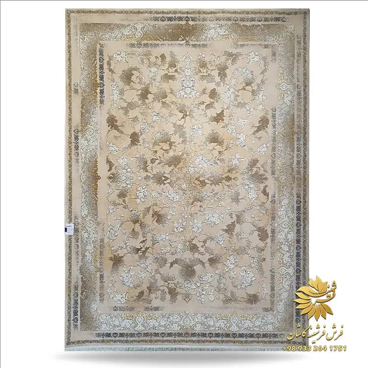 فرش موکا وینتیج 1200 شانه طرح افشان کد 1412