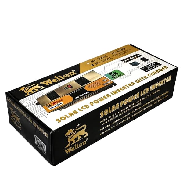 اینورتر شارژر ویلیون مدل WE-1500C ظرفیت 1500 وات — تصویر ۵