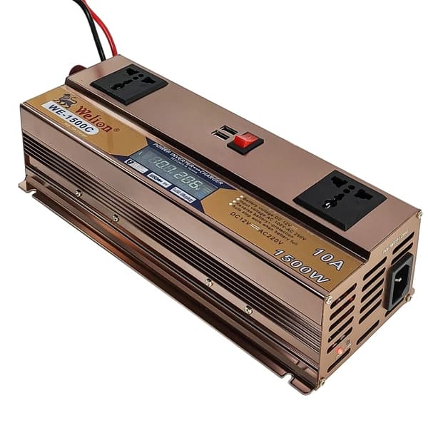 اینورتر شارژر ویلیون مدل WE-1500C ظرفیت 1500 وات — تصویر ۲