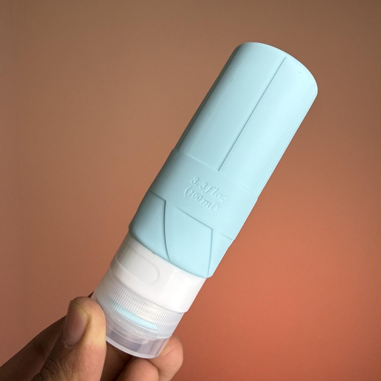پک 4تایی مسافرتی آرایشی بهداشتی تمام سیلیکونی 100ml — تصویر ۴