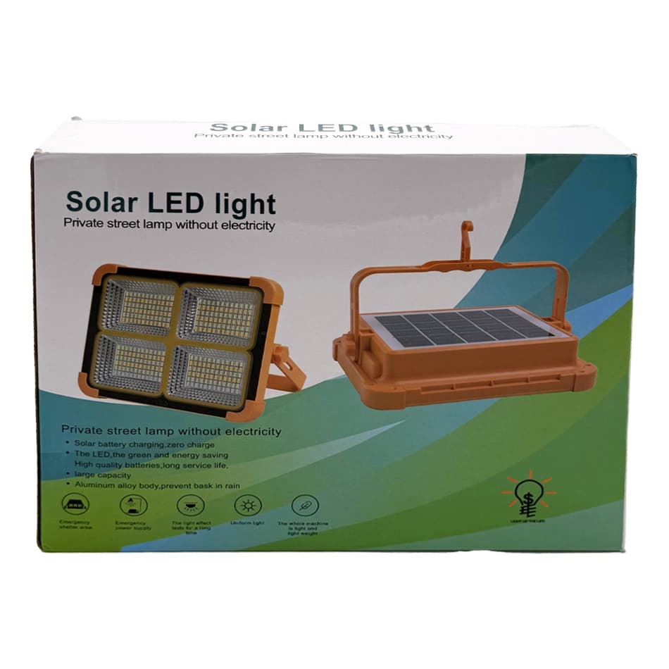 پروژکتور خورشیدی 6 خانه مدل Solar LED light — تصویر ۵