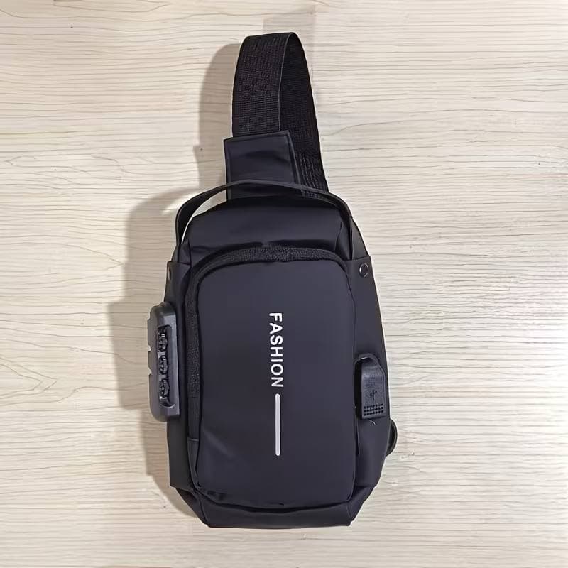 کراس‌بادی ضد سرقت Fashion (مجهز به قفل رمزدار و پورت USB) — تصویر ۸