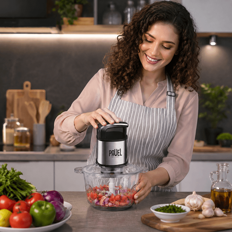 خرد کن 5 لیتری پاول مدل Pavel Food Chopper PG-0304CH — تصویر ۳