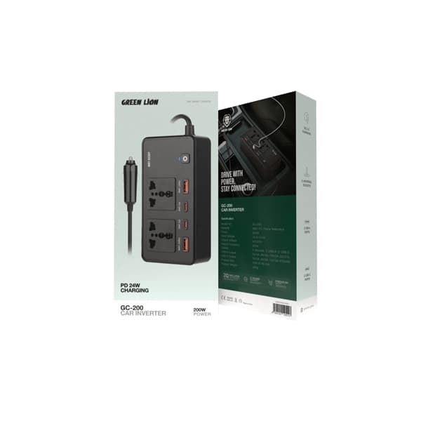 اینورتر 200 وات گرین لاین مدل GC-200 — تصویر ۳