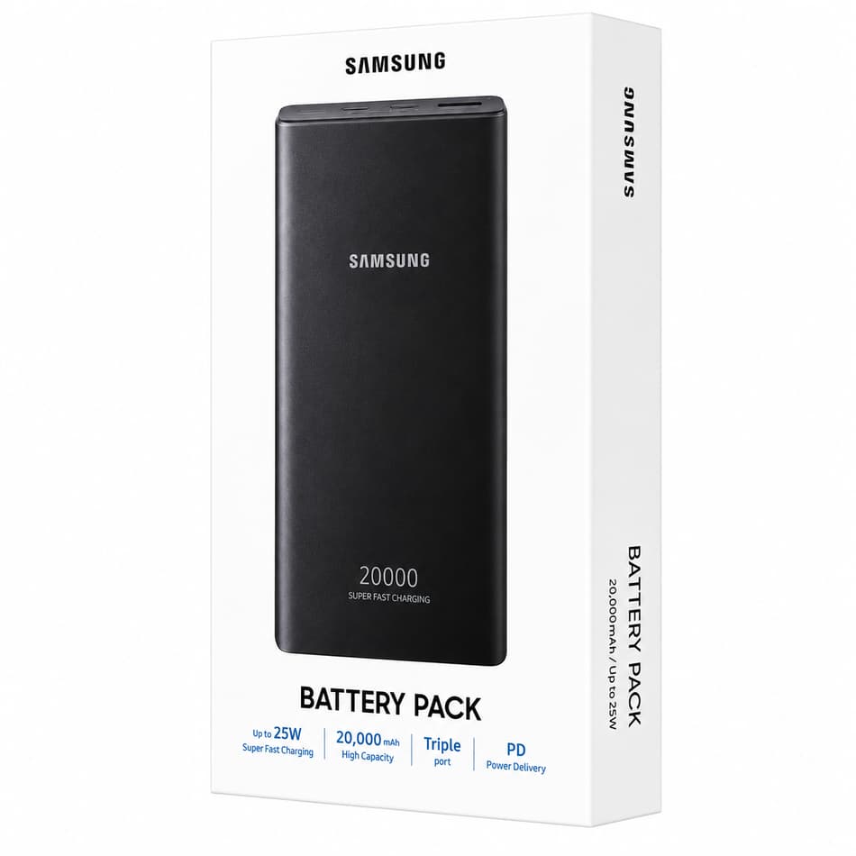 پاوربانک 25 وات سامسونگ مدل EB-P5300 ظرفیت 20000 mAH — تصویر ۹