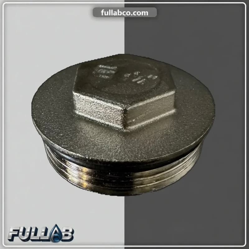 درپوش برنجی کلکتور گرمایش از کف و تاسیسات