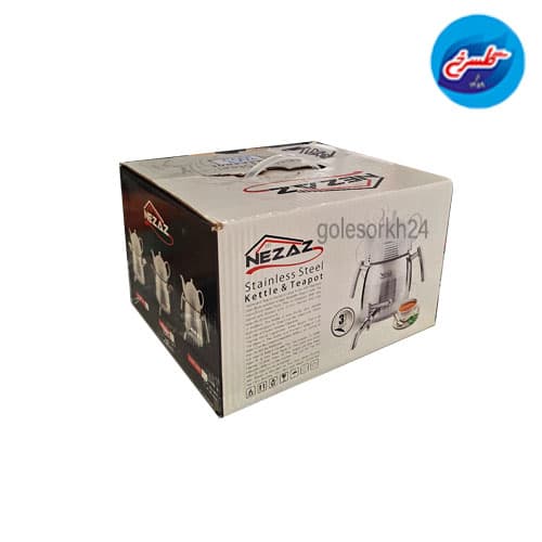 کتری تک شیردار نزاز 3 لیتر کد 3003 — تصویر ۲