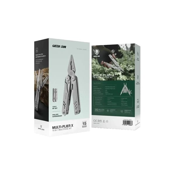 ابزار چندکاره سفری گرین لاین مدل Multi-Plier X 15 In 1 — تصویر ۴