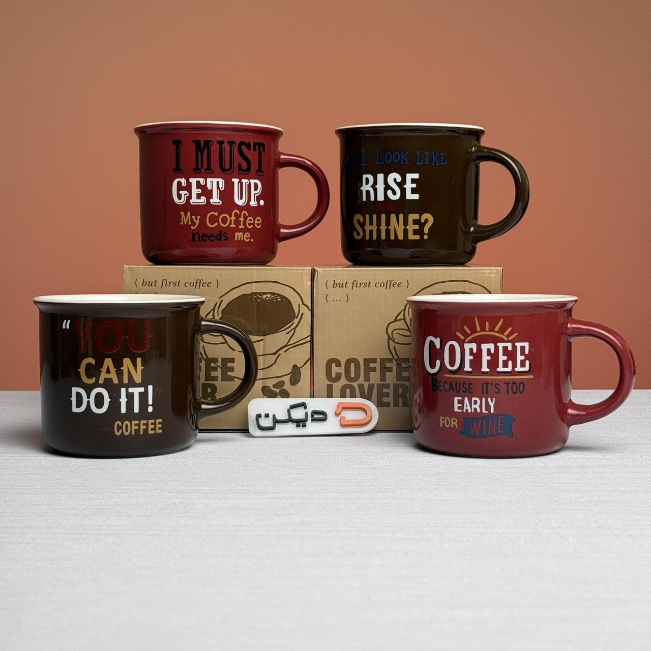 ماگ سرامیکی RSIee – طرح coffee