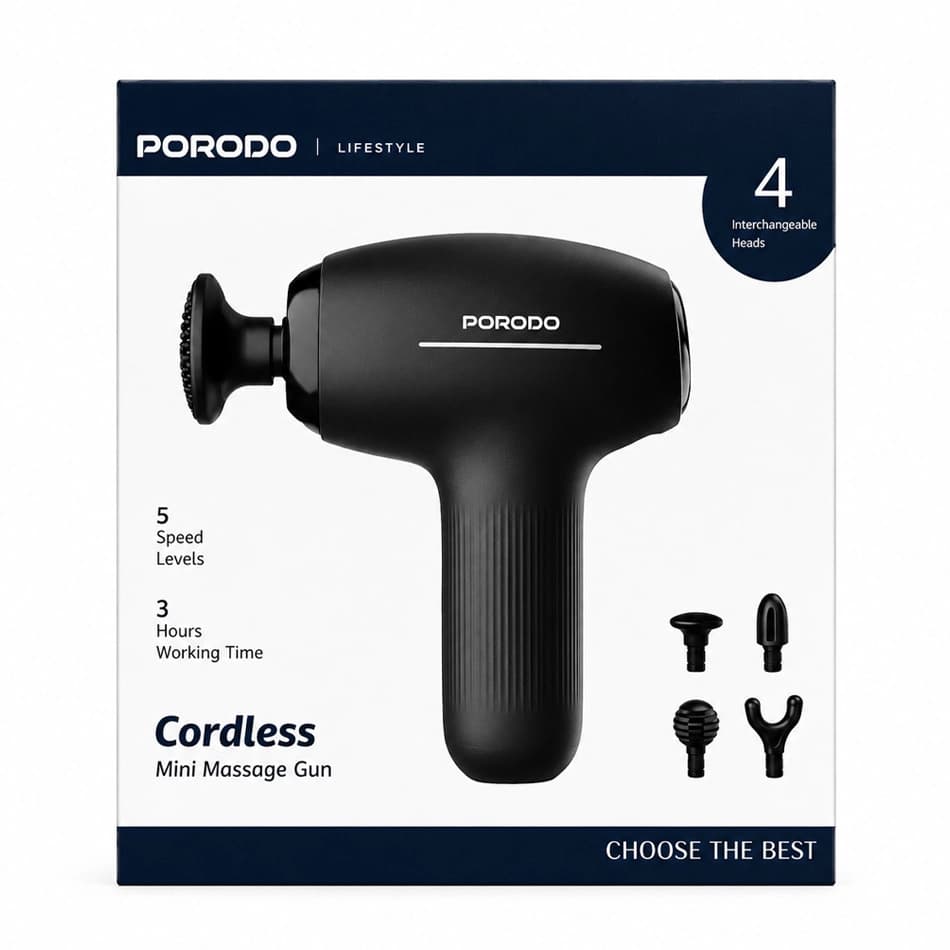 ماساژور برقی پرودو مدل Cordless PDLFSTMG01BK — تصویر ۵