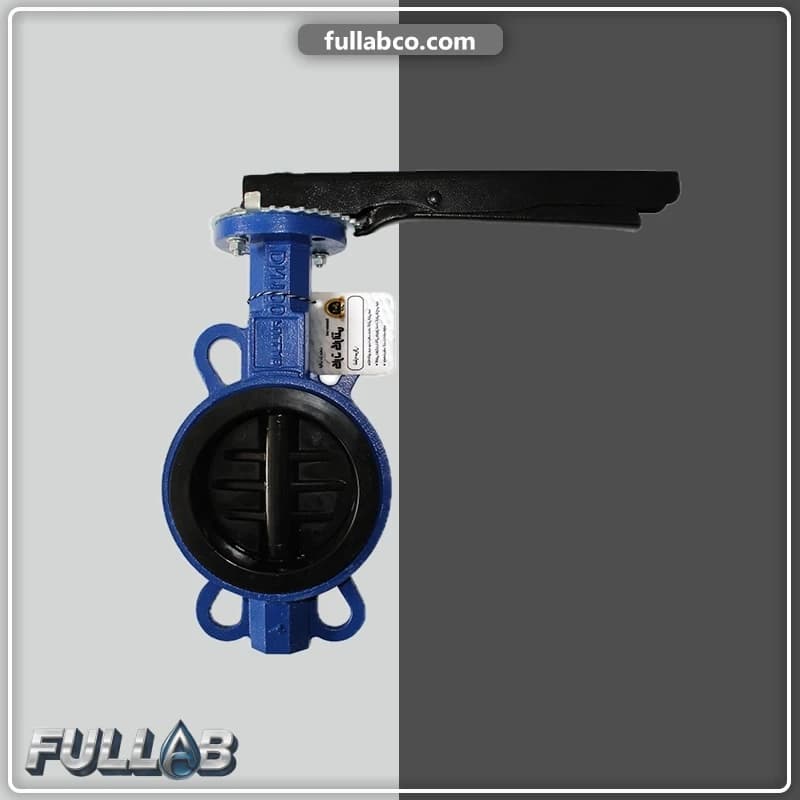 شیر پروانه ای بدنه چدن دیسک پلیمر | فولاب FULLAB
