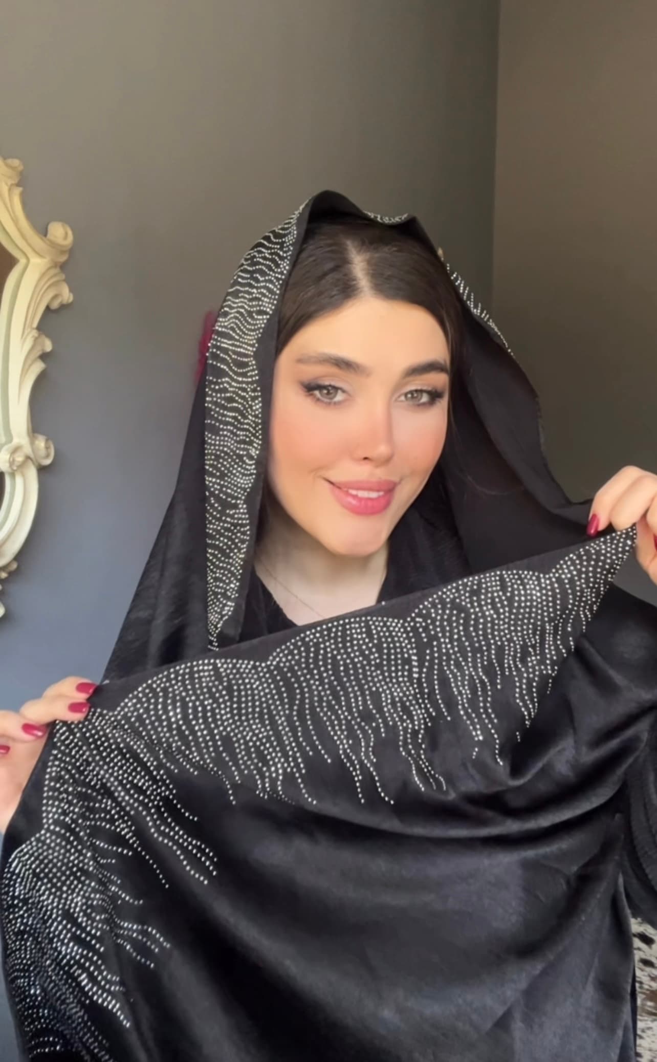 شال کوپرا نگین آتشی کد ۵۱۲ — تصویر ۳