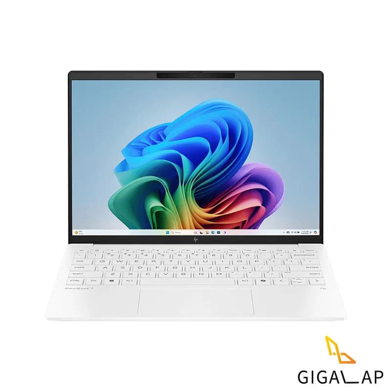 لپ تاپ استوک HP OMNIBOOK7 AERO13 |RYZEN AI7 350W| 32GB |2GB AMD860M VS NPU | 2K