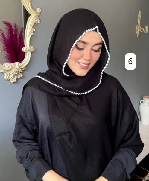 شال الیزه مرواریدی کد ۳۶۶ — تصویر ۶
