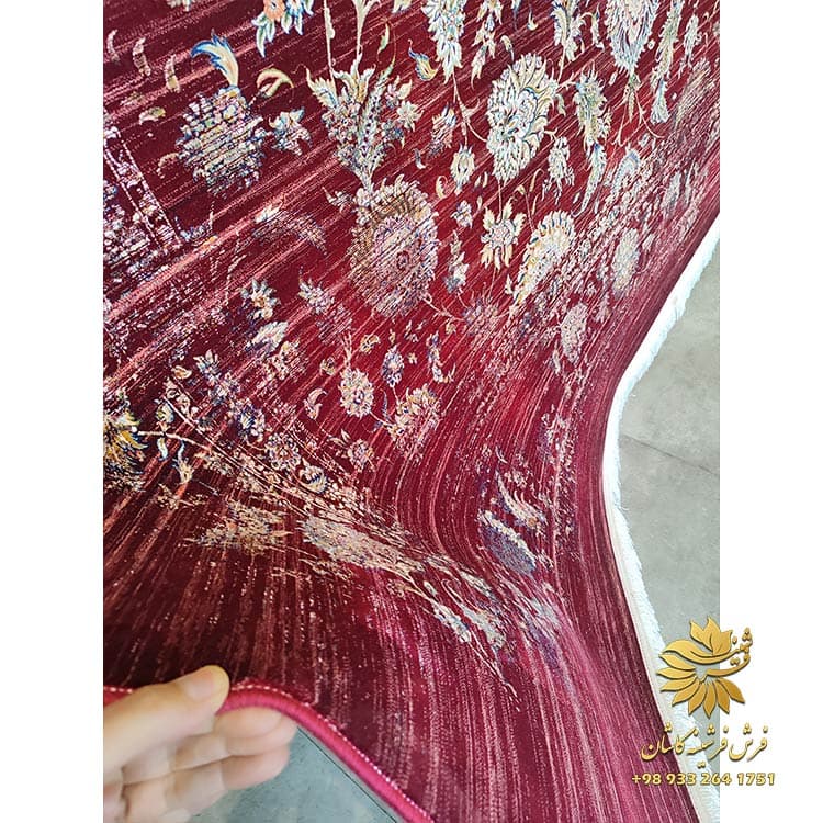 فرش 1500 شانه جدید افشان طرح وینتیج کد 7560 — تصویر ۵