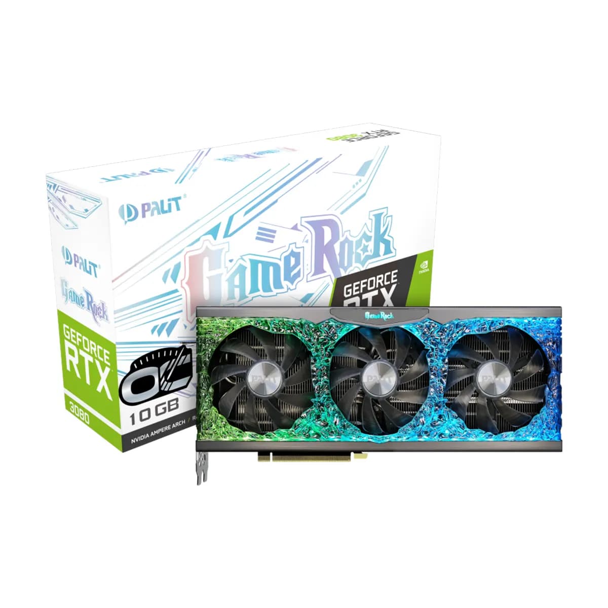 کارت گرافیک پلیت Palit GeForce RTX 3080 GameRock OC 10GB — تصویر ۵
