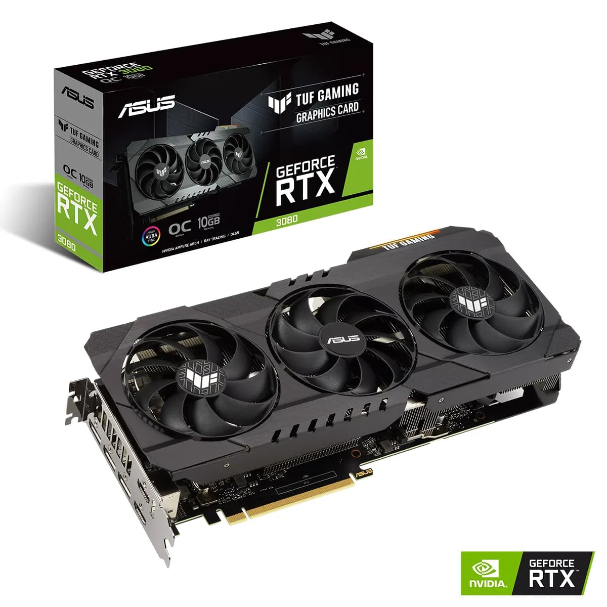 کارت گرافیک ایسوس ASUS TUF Gaming GeForce RTX 3080 OC Edition 10GB — تصویر ۵