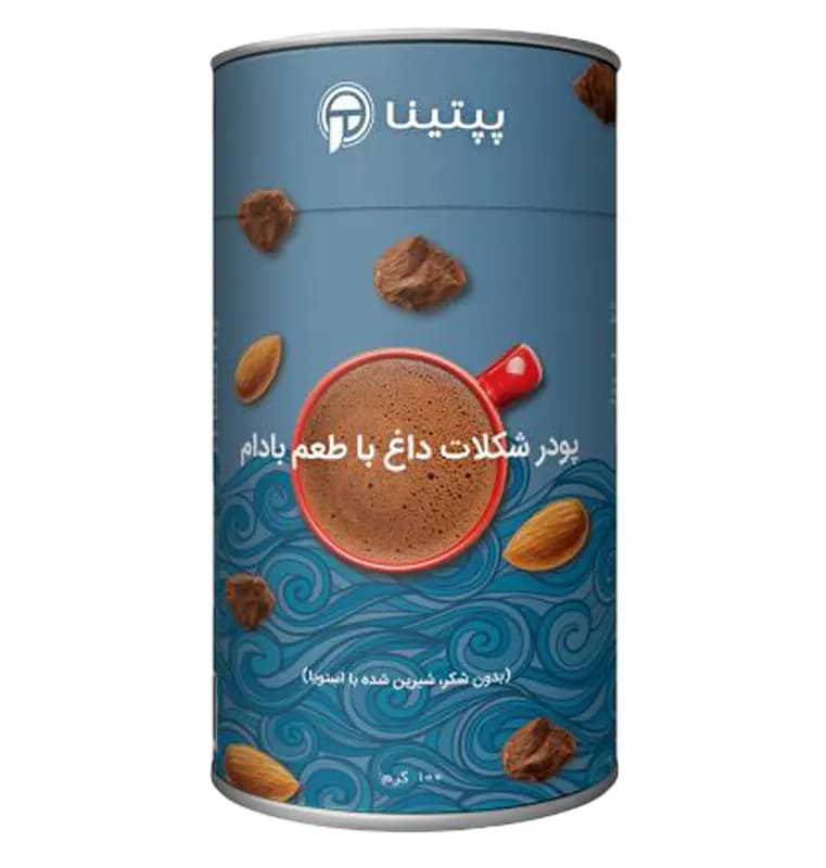 شکلات داغ با پودر شیر بادام پپتینا — تصویر ۳