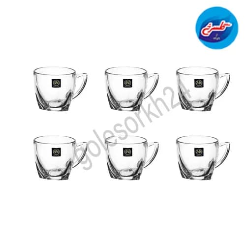 فنجان کریستال چین مدل ونا بسته 6 عددی — تصویر ۲