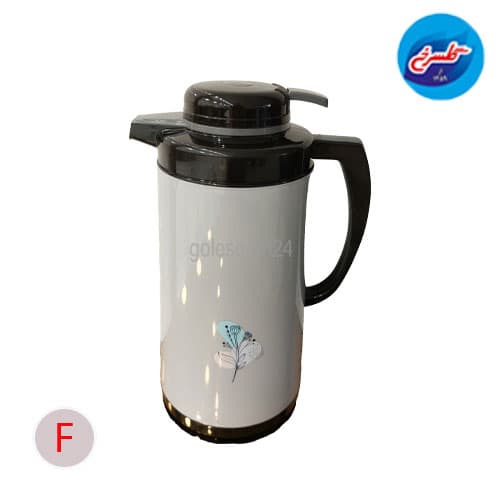 فلاسک شیشه دار گلتیسا طرح مهام 1 لیتر — تصویر ۲