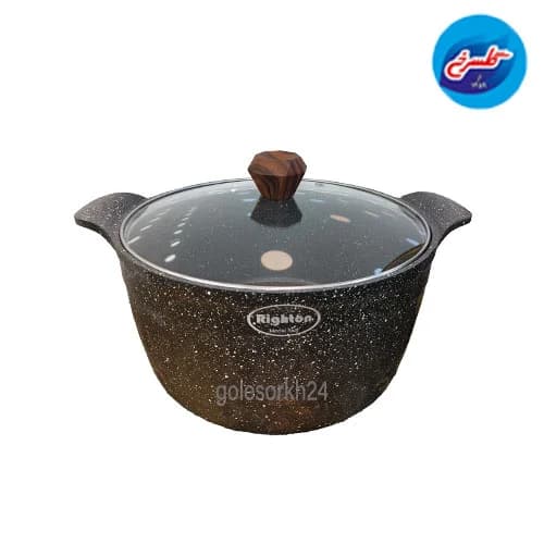 سرویس قابلمه چدن رایتون 8 پارچه مشکی — تصویر ۴