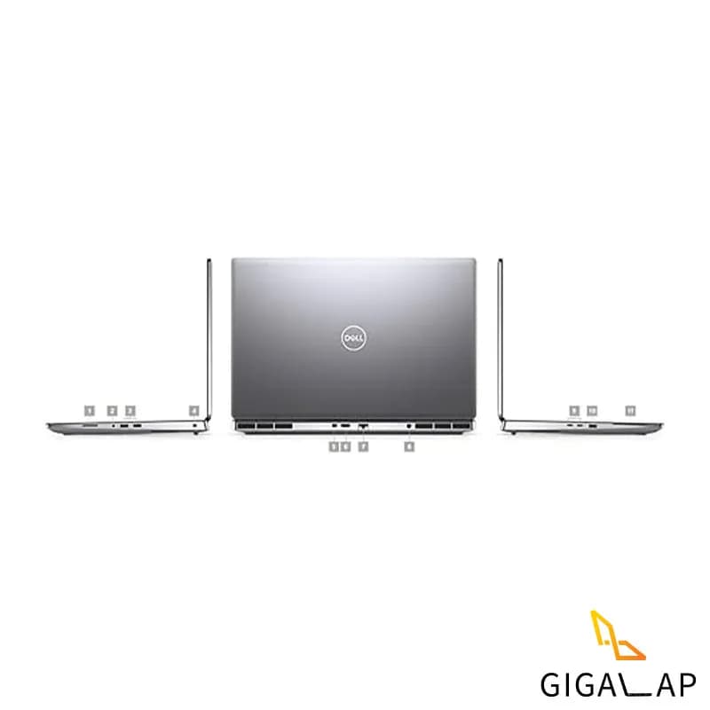 لپ تاپ استوک DELL Precision 7760 | I7 11800H | 6GB RTX A3000 |17,1 INCH FHD — تصویر ۵