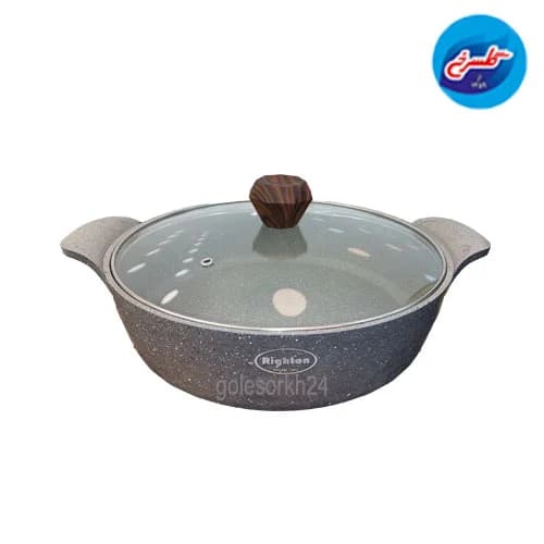 سرویس قابلمه چدن رایتون 8 پارچه طوسی — تصویر ۲
