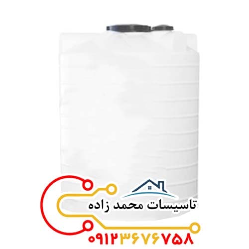 مخزن 25000 لیتری عمودی طبرستان متوسط سه لایه آنتی باکتریال