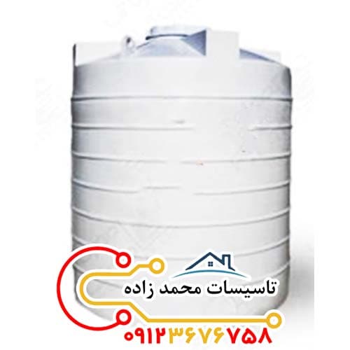 مخزن آب پلاستونیک ۵۰۰۰ لیتری عمودی سه لایه