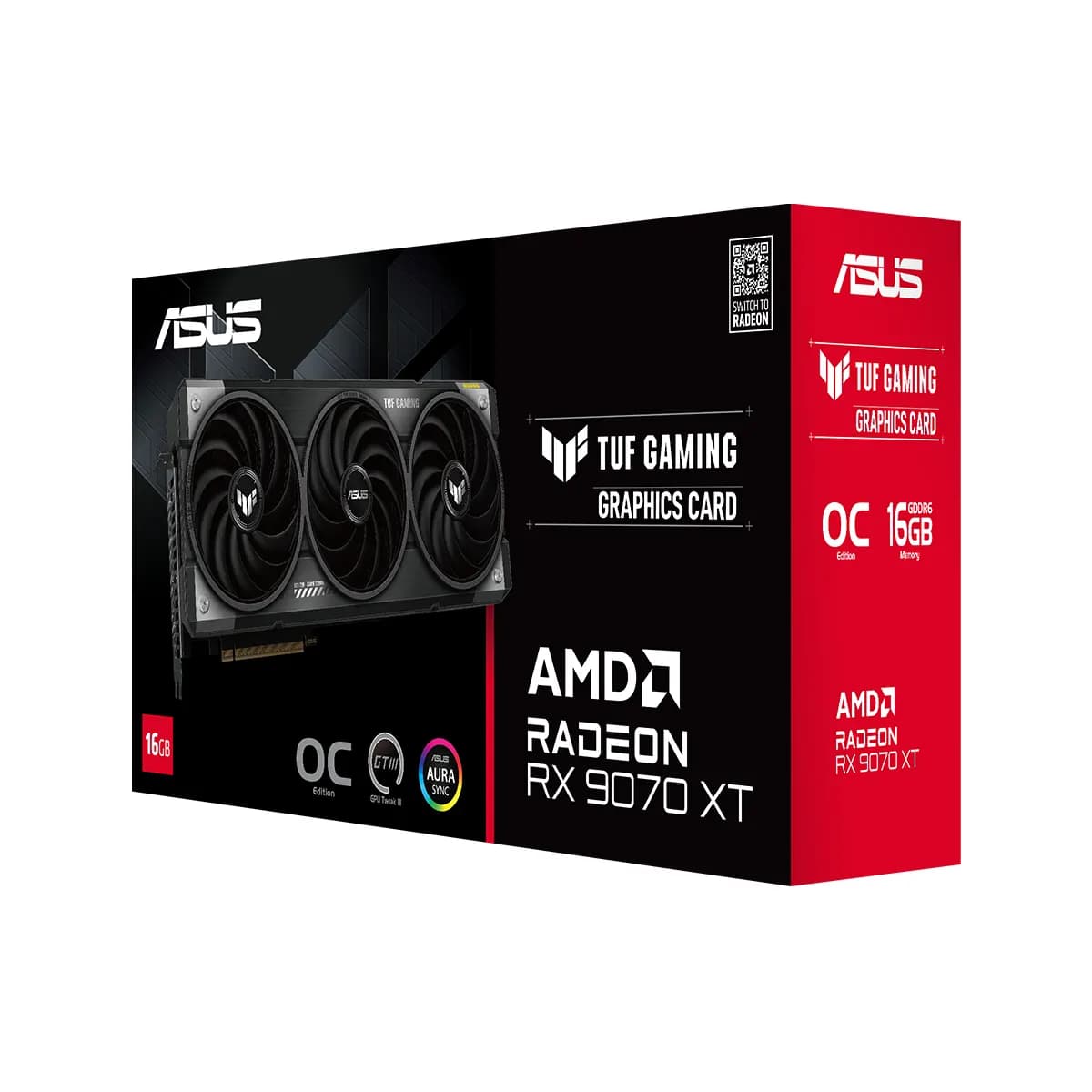کارت گرافیک ایسوس ASUS TUF Gaming Radeon RX 9070 XT OC Edition 16GB — تصویر ۵