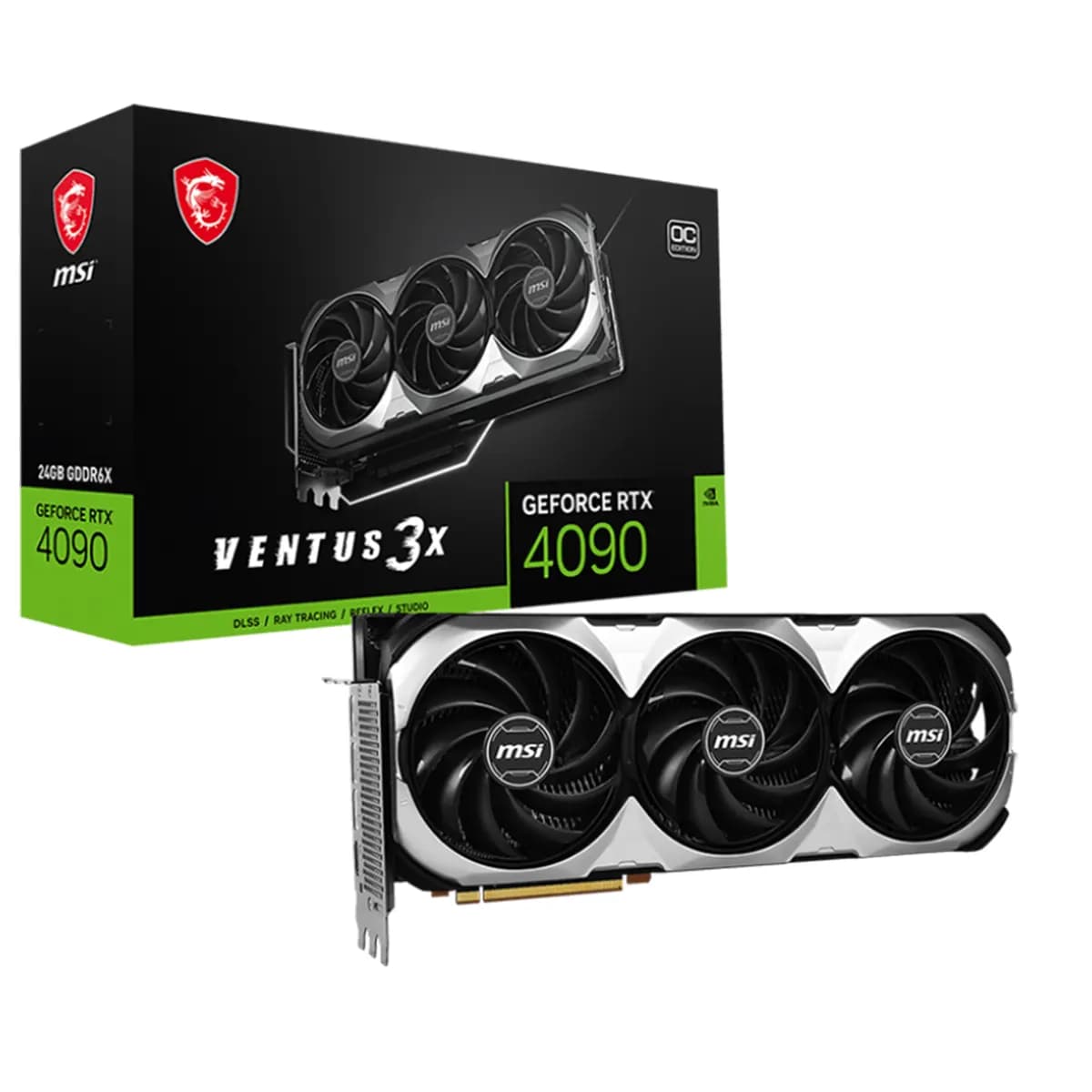 کارت گرافیک ام اس آی MSI GeForce RTX 4090 VENTUS 3X 24G OC — تصویر ۸
