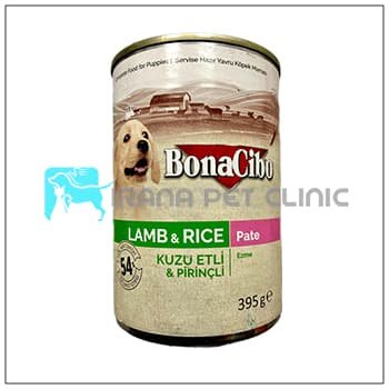 کنسرو سگ Bona Cibo وزن 395 گرمی کد 502