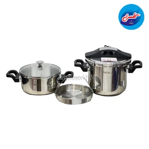زودپز دوقلو تفال 5 و 7 لیتری NEW — تصویر ۲