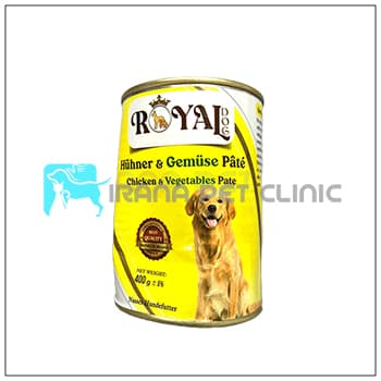 کنسرو سگ Royal Dog وزن 400 گرمی کد 503 — تصویر ۲