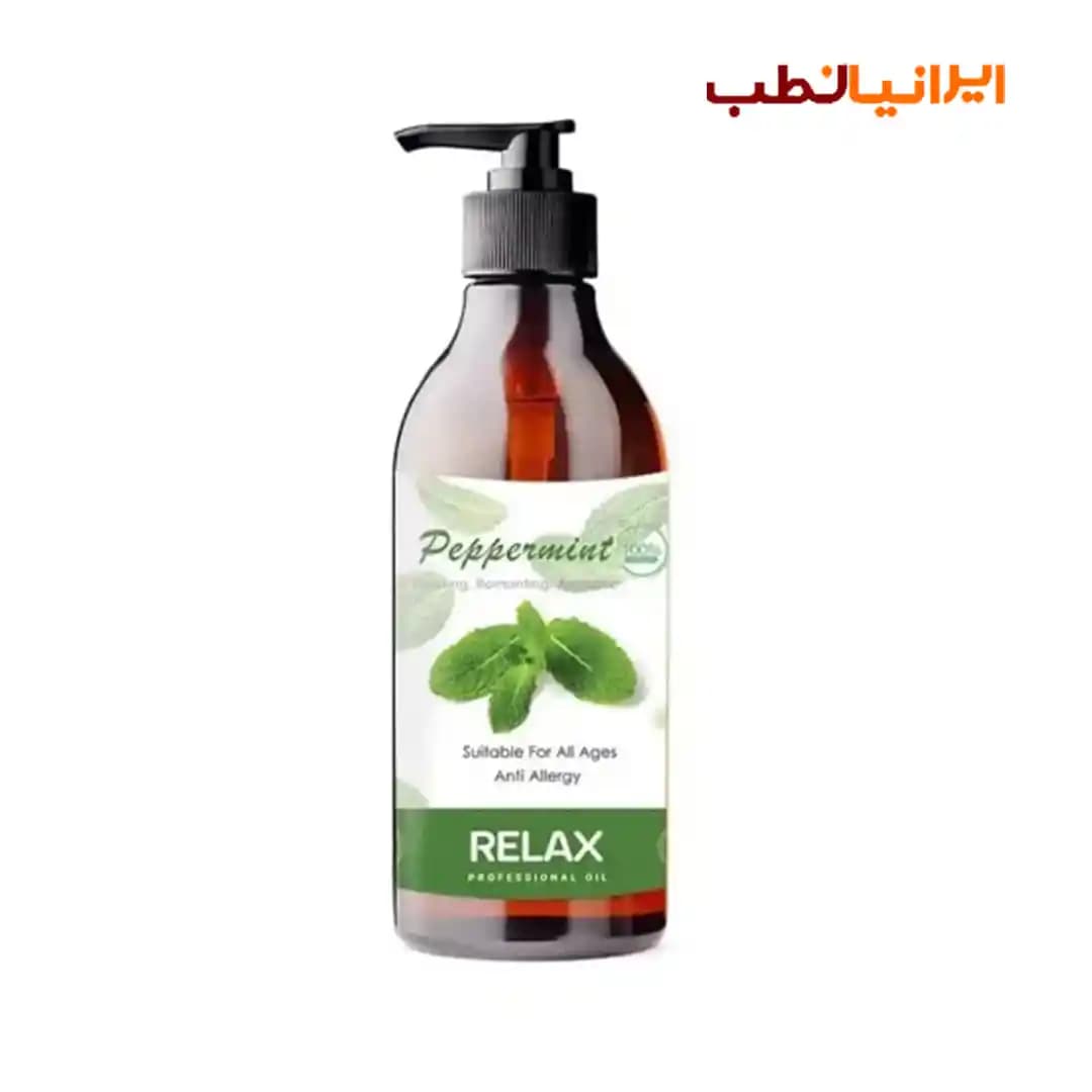 روغن ماساژ بدن نعنا فلفلی ریلکس RELAX (1000 میل )