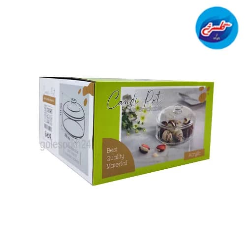 بیسکوییت خوری آکرولیک گرد کد 1284 — تصویر ۶