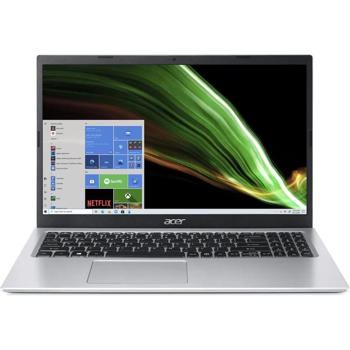 لپ تاپ ایسر Acer Aspire 3 A315 Laptop Intel Core i7-1255U 20GB RAM 1TB SSD Intel Iris Xe 15.6” FHD IPS