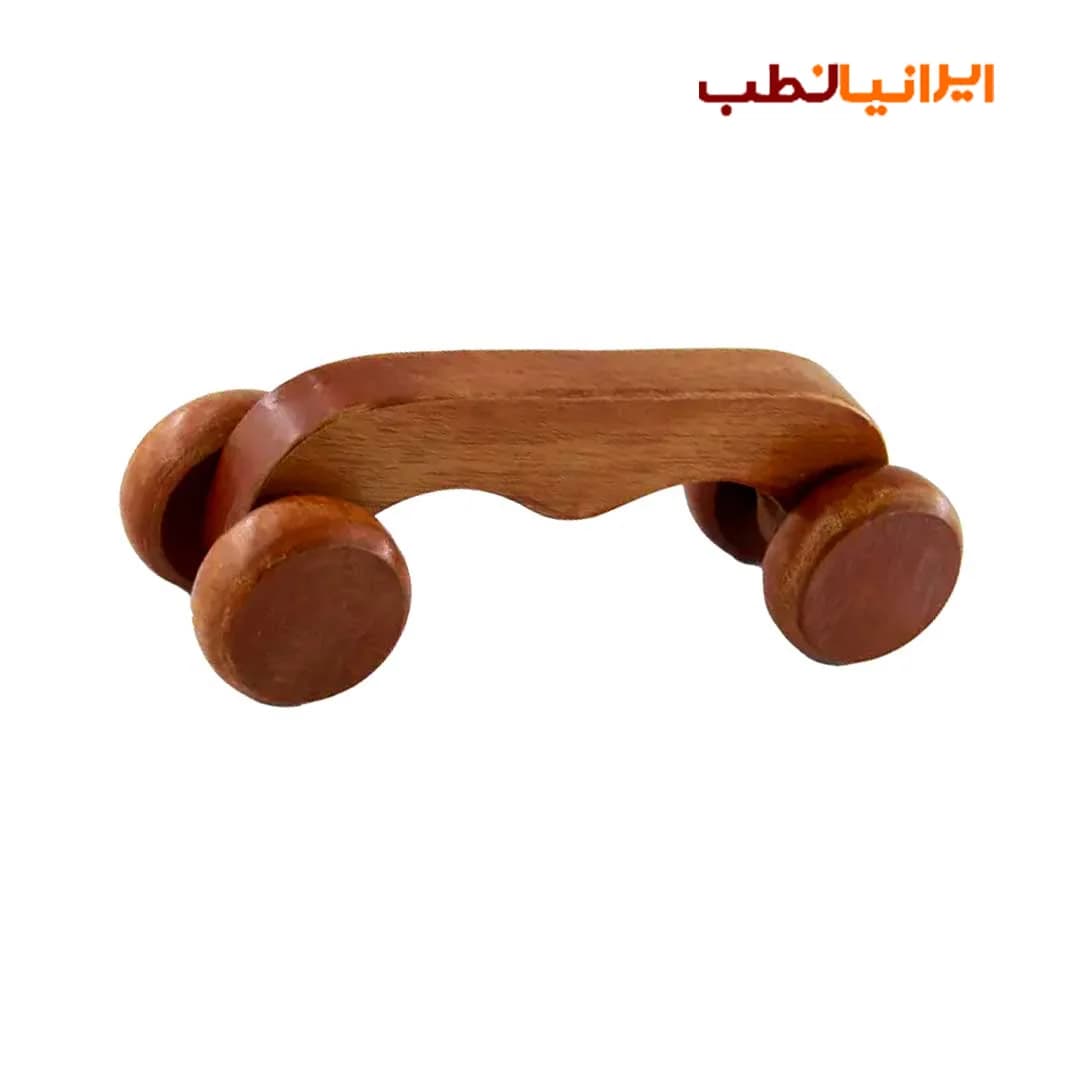 ماساژور چوبی غلتکی چرخ دار (چوب ماساژ بدن چرخ دار)