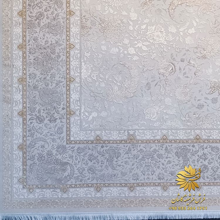 فرش 1200 شانه افشان جدید طرح ارمغان صدفی — تصویر ۲