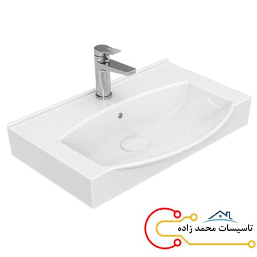روشویی روکابینتی آزالیا 60 چینی کرد